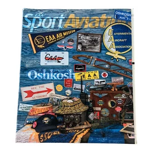 EAA SPORT AVIATION magazine August 2019. 50 years Oshkosh.Flying boat.Acey Deucy - Picture 1 of 7