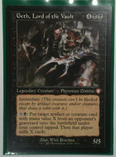 Geth, Lord Of The Vault – Magic: The Gathering Commander 2019 Card (Near Mint, English)