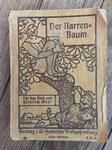 Der Narrenbaum Deutsche Schwanke Aus Vier Von Heinrich Mohr German 1915 - Picture 1 of 6