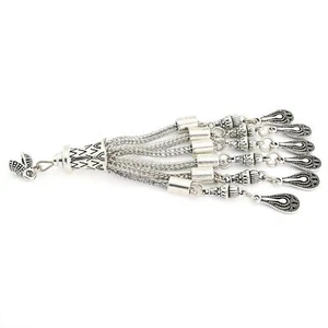 Big Metal tassel for Tasbih, Prayer Beads, Misbaha 720350A Accessories to Tasbee - Picture 1 of 3