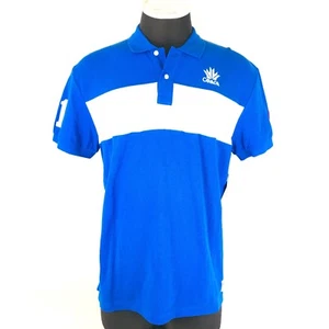 Hudson's Bay CO. Olympic Canada #11 Blue White Polo Shirt Mens Size XL - Picture 1 of 6