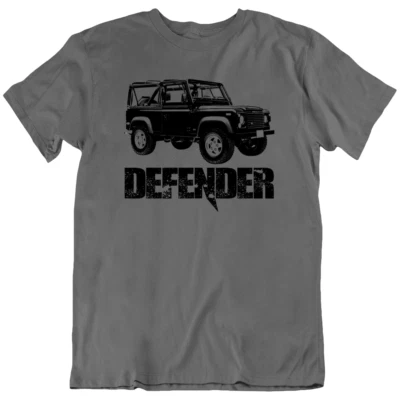 Defender Landrover Land Rover Off Road Car T Shirt Tee Gift New - Image 1 of 4