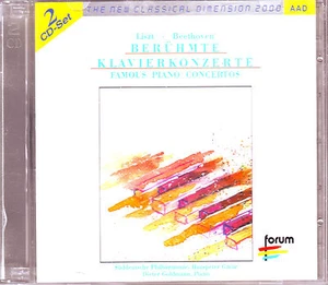 NANUT, TOMSIC - Berühmte Klavierkonzerte Liszt Beethoven - Forum 2 CDs - Bild 1 von 2