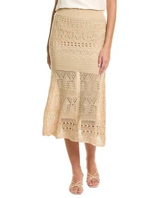 Falda de punto abierto Fate Pointelle para mujer Foto 1 de 2