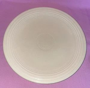 HLC Fiesta Fiestaware 12 Zoll Hackplatte Elfenbein Servierplatte Old Fiesta - Bild 1 von 4