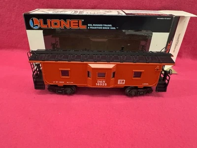 LIONEL 6-16525 Delaware & Hudson Bay Window Illuminated Caboose MINT 1991 - Image 1 of 4