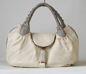 Bolso espía de cuero marfil FENDI - Imagen 1 de 10