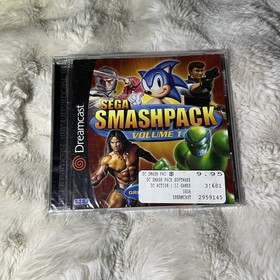 Sega Smash Pack Vol. 1 Dreamcast 12 Games NIB Sealed With Original Price Tag