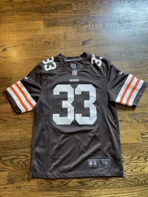 Camiseta Nike On Field Cleveland Browns Trent Richardson para hombre pequeña Foto 1 de 4