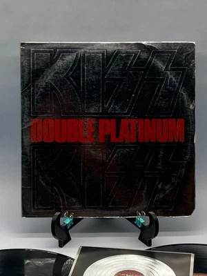 Kiss Double Platinum Vintage Vinyl 2LP 1978 Casablanca Record NBLP-7100-2 - Image 1 of 4