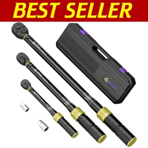 72-Tooth Dual-Direction Torque Wrench Set, Perfect for Bike and Automotive Work - Picture 1 of 9