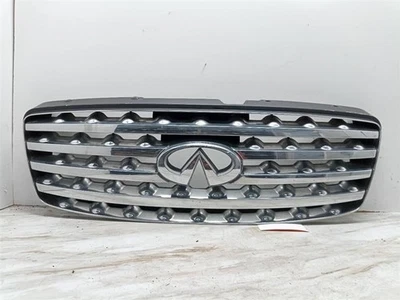 Grille Bright Chrome Fits 03-05 INFINITI FX SERIES 188376 - Image 1 of 4