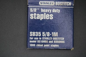 Stanley Bostitch SB35 5/8" Heftklammern (1.000 im Karton) - Bild 1 von 2