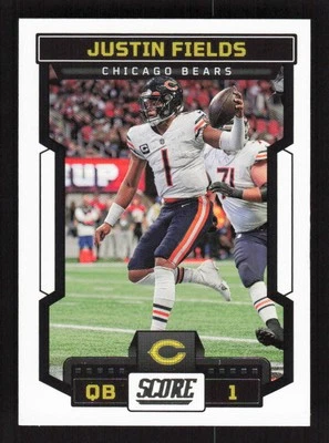 Justin Fields 2023 Score #99 Chicago Bears - Image 1 of 2