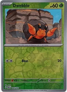 Dwebble 006/182 | Paradox Rift | Common Reverse Holo | NM Pokémon Card - Picture 1 of 1