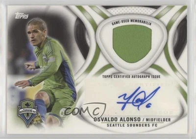 2013 Topps MLS Auto Relics Osvaldo Alonso #AR-OA Auto - Image 1 of 2