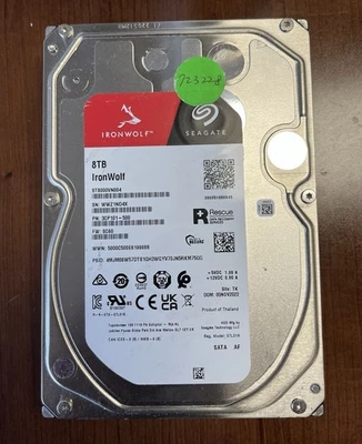 Внутренний жесткий диск Seagate Ironwolf 8 ТБ - Изображение 1 из 4