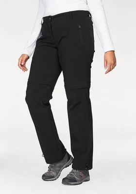 Polarino Damen Trekkinghose Wanderhose Outdoorhose schwarz Gr. 40 NEU - Bild 1 von 4