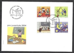 2004 FDC SVIZZERA - HELVETIA - PRO JUVENTUTE - SV2 - Foto 1 di 1
