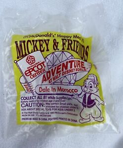 Vintage New Dale In Morocco Epcot McDonalds Happy Meal Toy 1993 Mickey & Friends