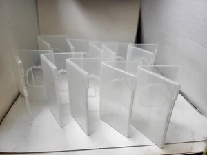 10 NEUE authentische Sony transparente durchsichtige BOX Hüllen + Kunstarbeit Hülle für PSP - Bild 1 von 12