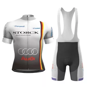 Storck Set Maglie da Ciclismo Bici da Strada Top Bavaglino Pantaloncini XXS-6XL - Foto 1 di 14