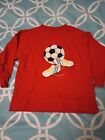 Vintage 90s Boys Appliqué T Shirt Tee Green Kelly’s Kids Soccer Boutique 2T C4