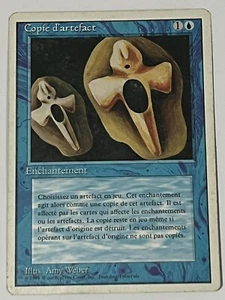Magic The Gathering MTG white border Revised ~ Copy Artifact ~ French - Picture 1 of 1