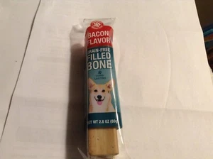 GreenBrier Kennel Club Grain-Free Filled Dog Bone Bacon Flavor FREE SHIPPING - Picture 1 of 3
