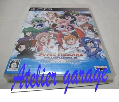 USED Sony PlayStation 3 PS3 Super Heroine Senki Chronicle Japanese Version - Image 1 of 4