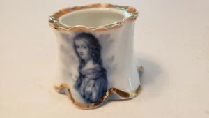 VERY RARE - ANTIQUE 1800'S FINE PORCELAIN Gold trimmed Hand Painted BOWL - Picture 1 of 6