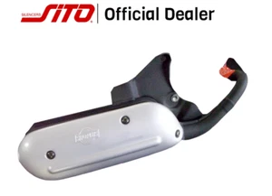 SITO 0575 MARMITTA SITOPLUS APRILIA SCARABEO 50 2 TEMPI (1998-2005)FRENO A DISCO - Picture 1 of 1