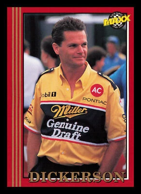 Eddie Dickerson #157 1992 Maxx (Red) Penske Racing South Racing - Image 1 of 2