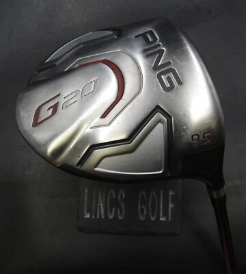 Ping G20 9.5° Driver Regular/Stiff Graphite Shaft Ping Grip - Image 1 of 4