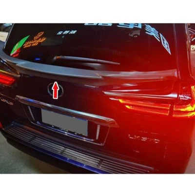 Upainted ABS Fit For Lexus LX570 LX570d 5DR 2016-2020 Rear Middle Trunk Spoiler Foto 1 de 4
