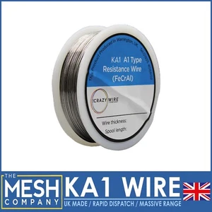 Alambre de resistencia FeCrAl A1 (KA1) 0,08 mm (40AWG) cable de resistencia suave de alta calidad - Imagen 1 de 3