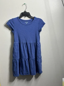 Cat & Jack Kids Girls Blue Dress Size M(7/8) - Picture 1 of 7