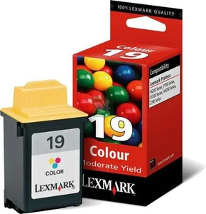 CARTUCHO ORIGINAL LEXMARK 19 COLORES SE AJUSTA COMO 20 Y 25 FRANQUEO RÁPIDO 2 AÑOS DE GARANTÍA - Imagen 1 de 1