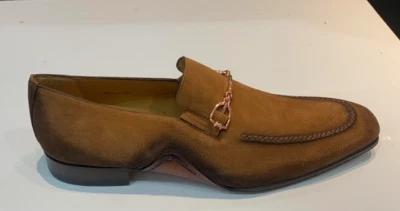 Nuevo en caja Mocasín sin cordones Mezlan 21837 adorno para hombre en color tostado talla 10 Foto 1 de 3