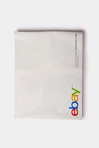 100 Pcs Poly Mailer Envelopes Ebay Brand Bags 24 x 24 10 x 13 14" x 19" 2.5 Mil - Picture 1 of 10