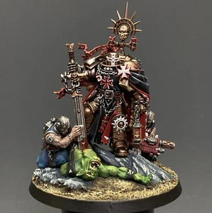 Black Templars High Marshal Helbrecht Warhammer 40K Games Workshop Painted Army - Imagen 1 de 6