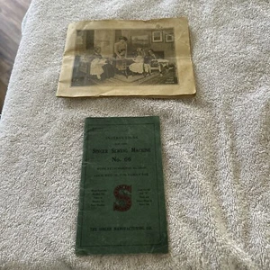 Vintage Booklet Singer Sewing Machine 15-86 Instructions - Picture 1 of 2