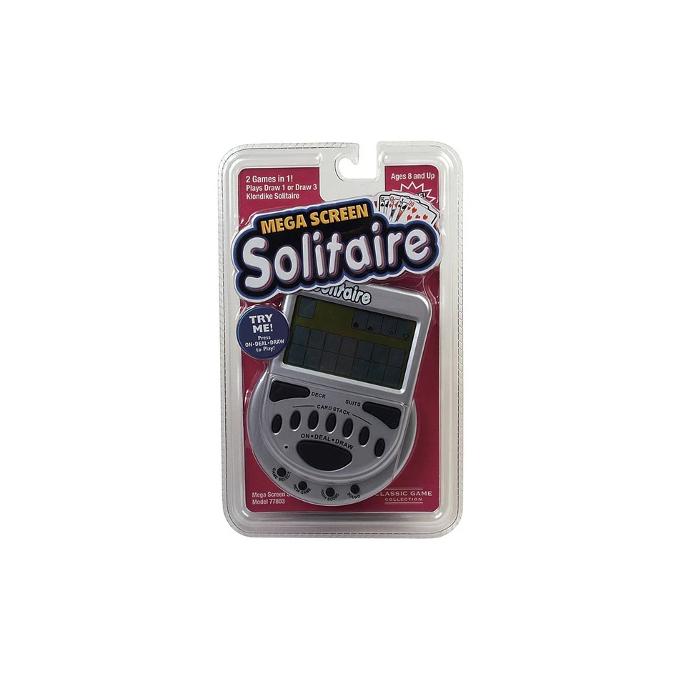 Mega Screen Solitaire 77803 Handheld Game - Image 1 of 1