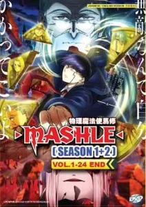 Anime DVD Mashle Season 1+2 (1-24 End) Complete ENGLISH DUB Box Set - Picture 1 of 6