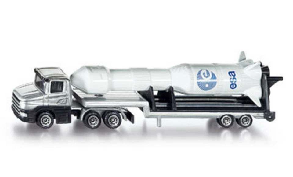 Siku 1614 Tieflader mit Rakete "SUPER SERIE" NEU OVP-- - Bild 1 von 1