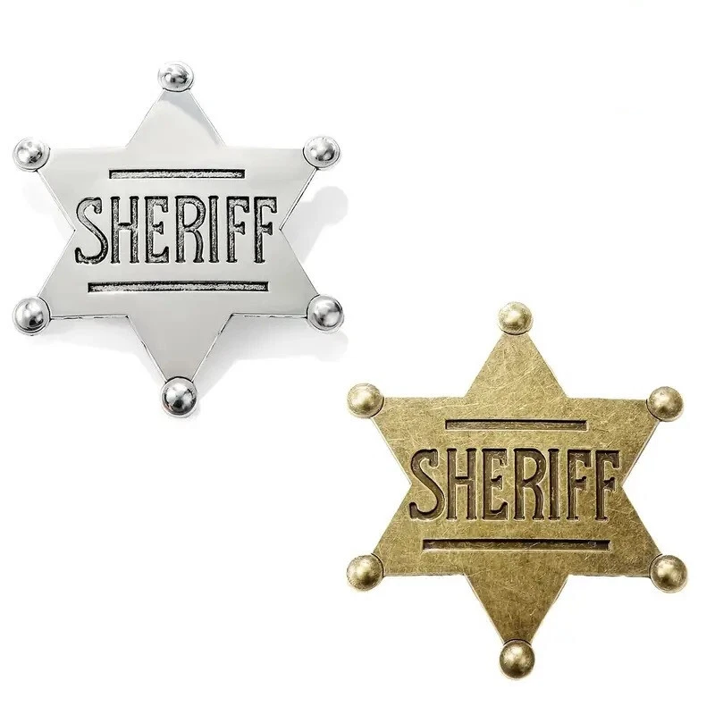 WIDMANN Sheriffstern – Authentisches Abzeichen Aus Metall – Für Kostüm, Karneval & Spiele