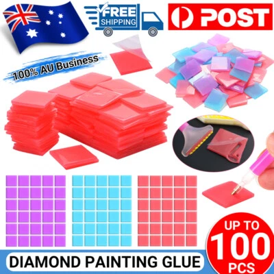 10-100X Diamond Painting Glue Clay Wax Fits For Diy Embroidery Cross Stitch Tool - image 1 of 4
