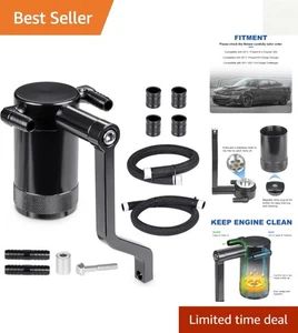 Kit de latas de captura de aceite Billet de 6,4 L con tecnología de soporte Z para Dodge 2011-2021 (... - Imagen 1 de 8