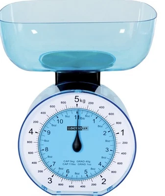 Bilancia da Cucina 5 kg.      Please Only Blue Color  Is Available For Now - Immagine 1 di 3