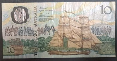 nd (1988) Australia 10 Dollars P49a AB33541317, 200 Years British Settlement. - Image 1 of 2